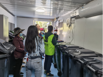 貓先生智能垃圾分類房，社區(qū)垃圾分類收集點，生活垃圾投放房生產(chǎn)廠家